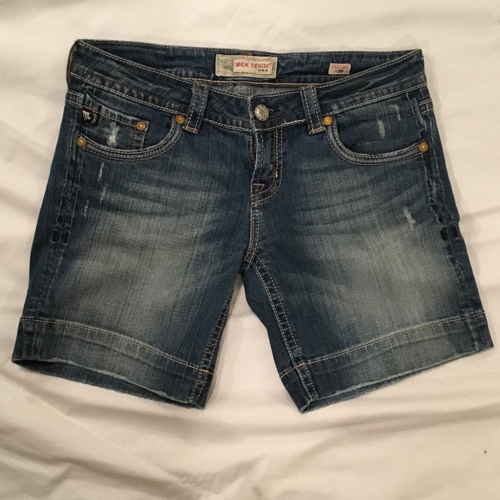 MEK JEAN SHORTS